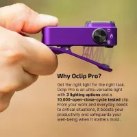 Olight Oclip Pro Purple 500 )